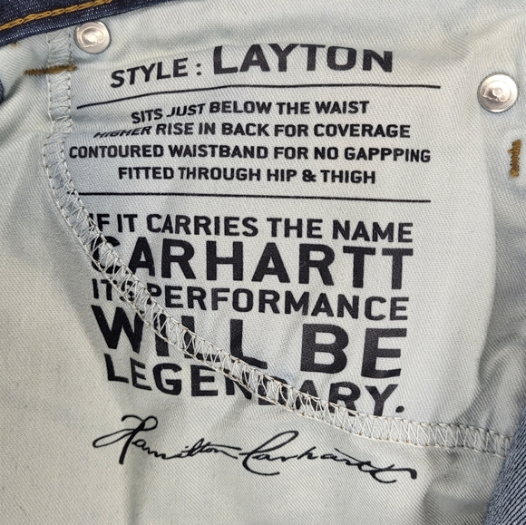 Carhartt Layton Slim Fit Skinny Jeans size 6 - Picture 6 of 8